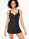Miraclesuit Misses - Â® Sanibel Swim Dress - Black - 8 Talbots In Black