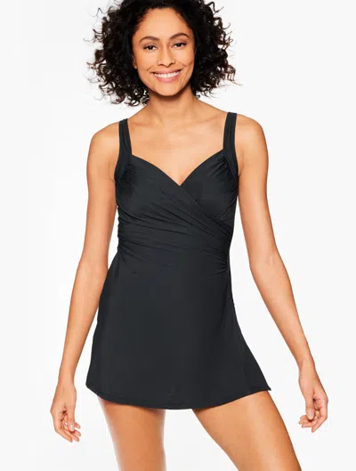 Miraclesuit Misses - Â® Sanibel Swim Dress - Black - 8 Talbots