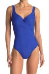 Miraclesuit Must Have Escape One-piece Swimsuit In Delphine Blue