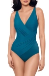 Miraclesuit ® Must Have Oceanus One-piece Swimsuit In Aegean
