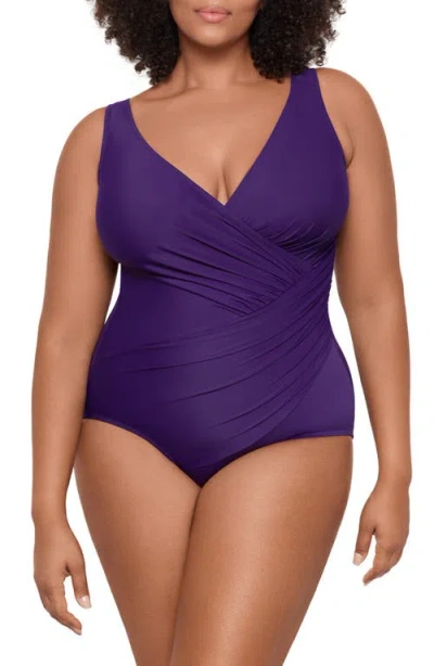 Miraclesuit Must Haves Oceanus Dd One-piece In Purple