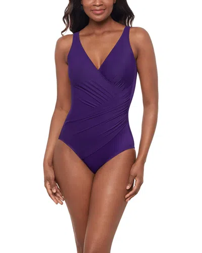 Miraclesuit Must Haves Oceanus Dd One-piece In Purple