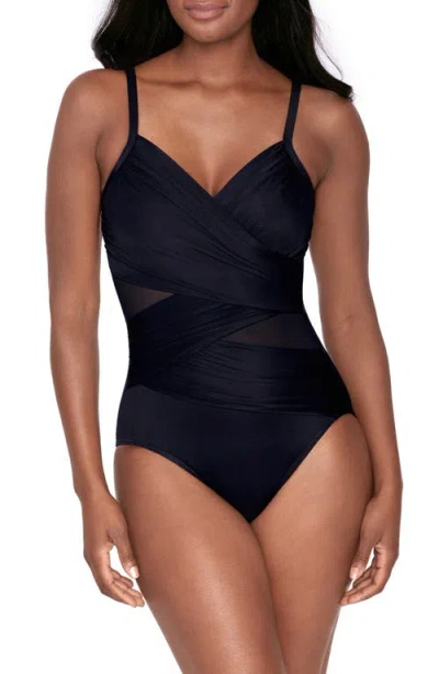 Miraclesuit ® Mystify Underwire One-piece Swimsuit In Black