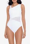 Miraclesuit Network Azura One-piece Swimsuit In White