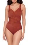 Miraclesuit ® Network Madero One-piece Swimsuit In Brown