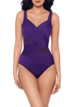 Miraclesuit ® Network Madero One-piece Swimsuit In Purple