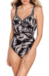 MIRACLESUIT OASIS COLORBLOCK SERAPHINA ONE-PIECE SWIMSUIT