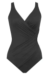 Miraclesuit ® Oceanus One-piece Swimsuit In Black