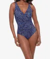 Miraclesuit Spotlight Oceanus Dd One-piece In Blue