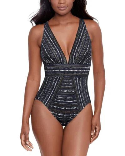 Miraclesuit Odyssey One-piece In Black/ Multi