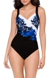 Miraclesuit ® Ombra Fiore Sanibel One-piece Swimsuit In Blue