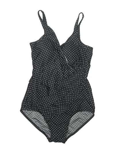Pre-owned Miraclesuit One Piece Swimsuit In Black