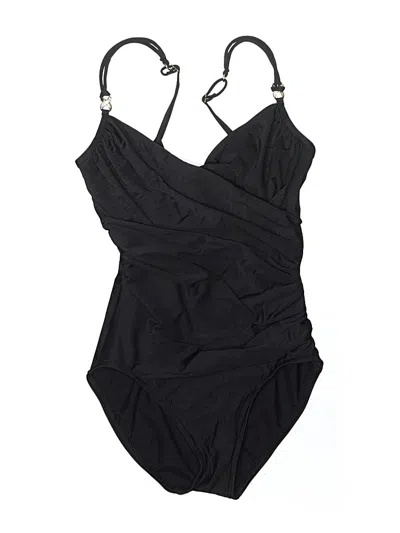 Pre-owned Miraclesuit One Piece Swimsuit In Black