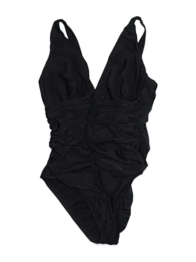 Pre-owned Miraclesuit One Piece Swimsuit In Black