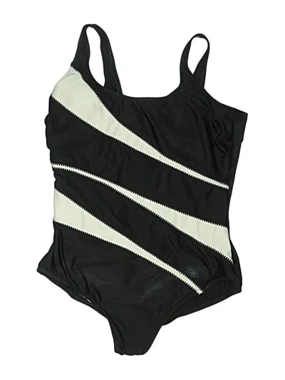 Pre-owned Miraclesuit One Piece Swimsuit In Black
