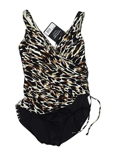 Pre-owned Miraclesuit One Piece Swimsuit In Black