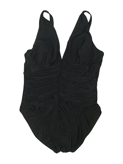 Pre-owned Miraclesuit One Piece Swimsuit In Black