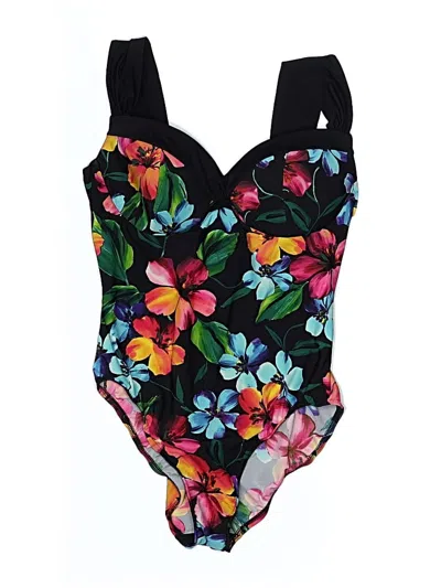Pre-owned Miraclesuit One Piece Swimsuit In Black