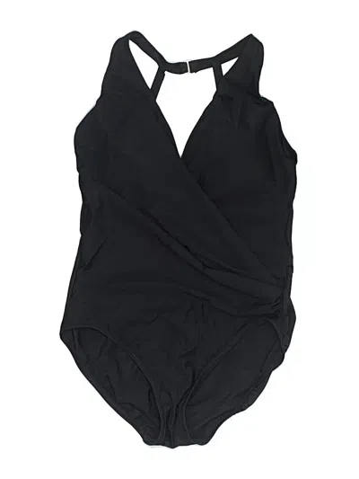 Pre-owned Miraclesuit One Piece Swimsuit In Black