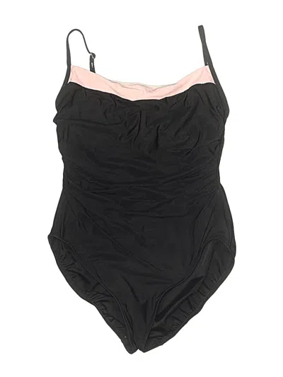 Pre-owned Miraclesuit One Piece Swimsuit In Black