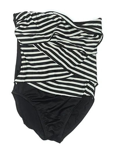 Pre-owned Miraclesuit One Piece Swimsuit In Black