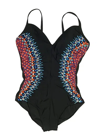 Pre-owned Miraclesuit One Piece Swimsuit In Black