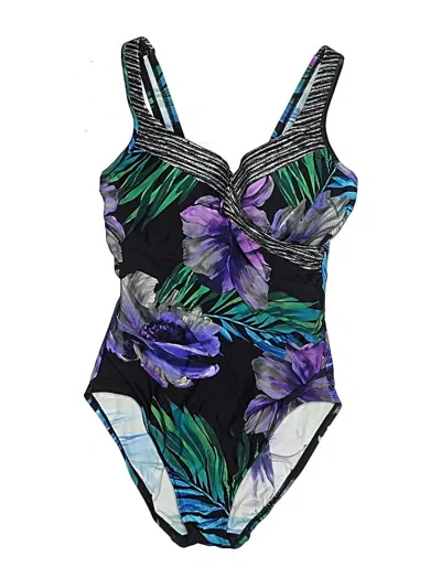 Pre-owned Miraclesuit One Piece Swimsuit In Black