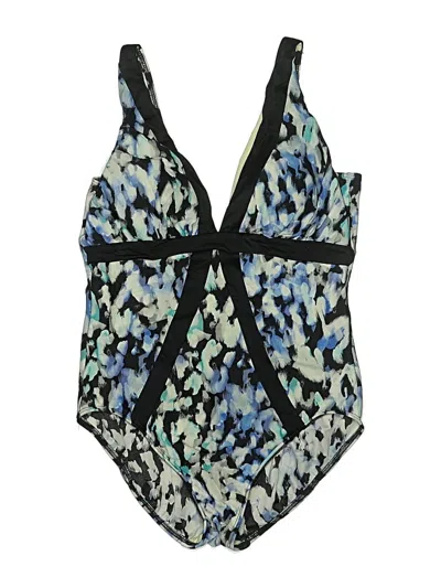 Pre-owned Miraclesuit One Piece Swimsuit In Blue