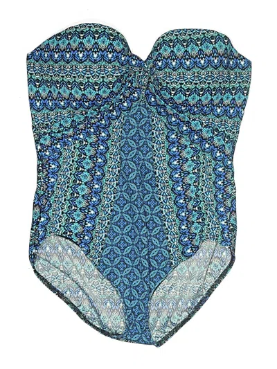 Pre-owned Miraclesuit One Piece Swimsuit In Blue