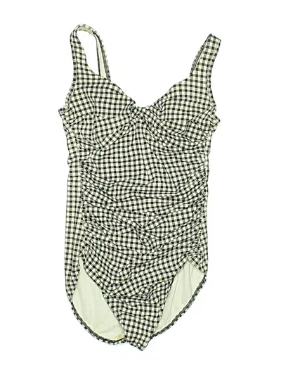 Pre-owned Miraclesuit One Piece Swimsuit In Green