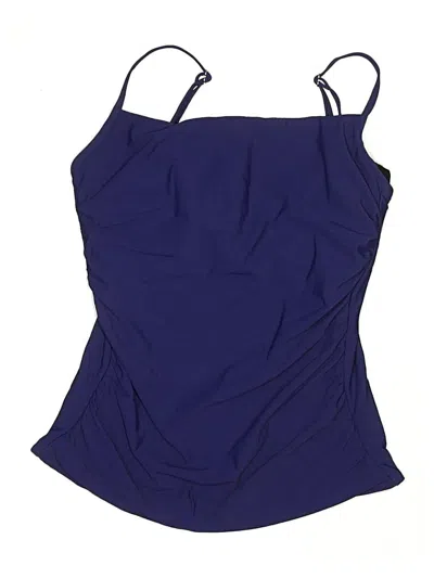 Pre-owned Miraclesuit One Piece Swimsuit In Purple