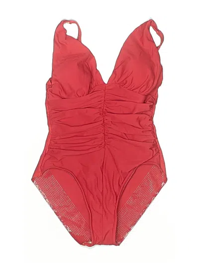 Pre-owned Miraclesuit One Piece Swimsuit In Red