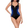 Miraclesuit ® Paka Mayan Temptress One-piece Swimsuit In Black