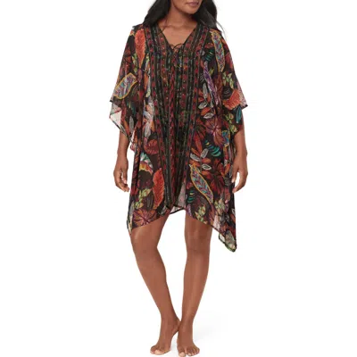Miraclesuit ® Pluma Orla Metallic Caftan In Multi