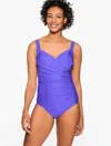 Miraclesuit Dd-cup Sanibel Underwire One Piece Swimsuit In Violet In Indaco