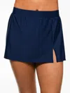 Miraclesuit Plus Size - Â® Vented Skirt - Ink - 18 Talbots In Ink