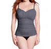 Miraclesuit Plus Size Rialto One Piece Swimsuit In Slate In Grey