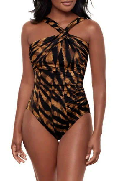 MIRACLESUIT MIRACLESUIT® RAYA DE SAFARI EUROPA ONE-PIECE SWIMSUIT
