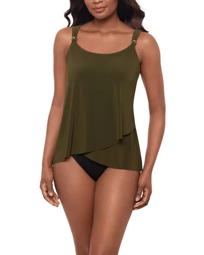 Miraclesuit Razzle Dazzle Dazzle Tankini In Brown
