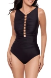 Miraclesuit ® Razzle Dazzle Swizzle One-piece Swimsuit In Black