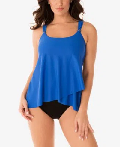Miraclesuit Razzle Dazzle Tankini Top Bottoms In Cayenne Red