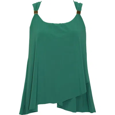 Miraclesuit ® Razzle Dazzle Underwire Tankini Top In Malachite