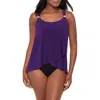 Miraclesuit ® Razzle Dazzle Underwire Tankini Top In Purple