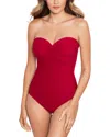 Miraclesuit Rock Solid Madrid One Piece Swimsuit In Multi