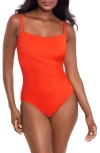 MIRACLESUIT ROCK SOLID STARR UNDERWIRE ONE-PIECE SWIMSUIT