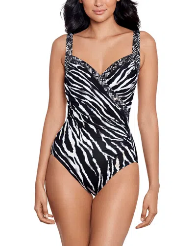 Miraclesuit Sanibel One Piece In Black/white