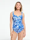 Miraclesuit ® Sanibel Tankini - Shells - White - 12 Talbots In White