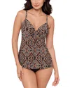 Miraclesuit Scandale Marina Tankini Top In Multi