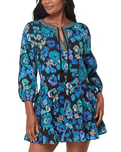 Miraclesuit Secret Garden Beach Dress Cover Up In Blue