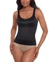 Miraclesuit Shapewear Women's Comfy Curves Shaping Cami 2512 In Black
